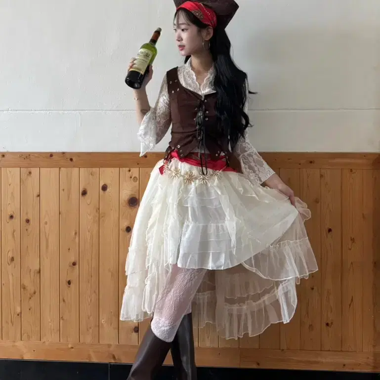 여자 해적 졸사 옷 대여