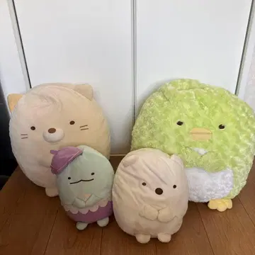 스미코구라시 봉제 인형 4체 세트