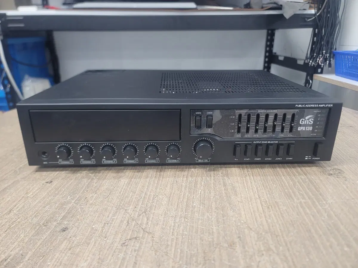 GNS GPA-130 방송용앰프 130와트 중고