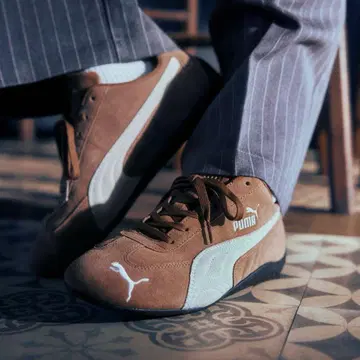 PUMA 스웨이드 스니커즈 브라운