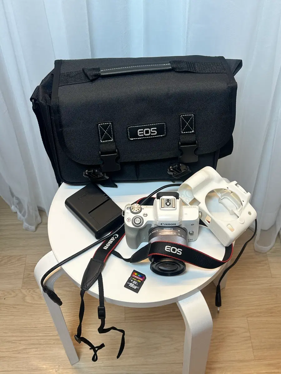 캐논 EOS m50mark2 화이트 + 16GB 메모리