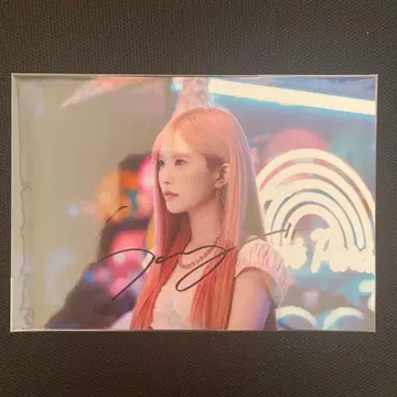 하영 사인 포함 브로마이드 fromis_9