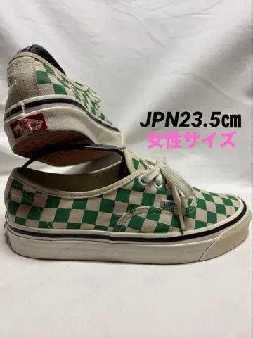 VANS 애너하임 AUTHENTIC 체커 US5.5 JPN23.5cm
