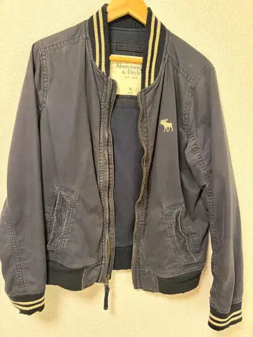 Abercrombie & Fitch 블루종 네이비 M