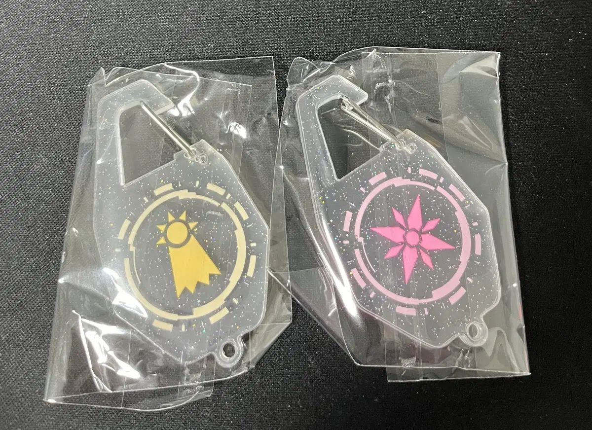 디지몬 문장 카라비너 세트