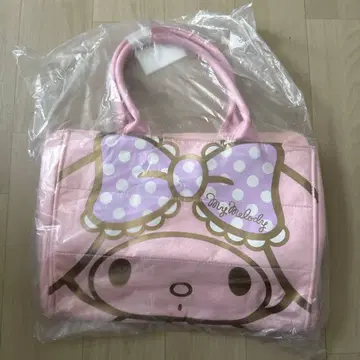마이멜로디 토트백 핑크