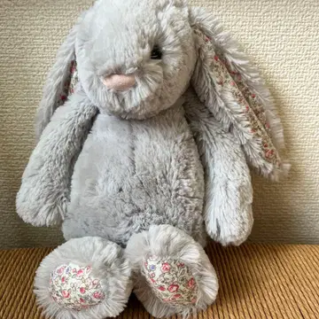 Jellycat 봉제 인형 토끼 꽃무늬