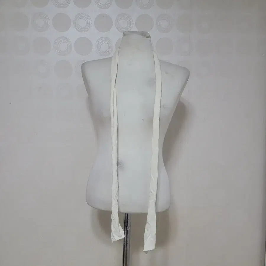 아이보리 얇은목도리 여름목도리