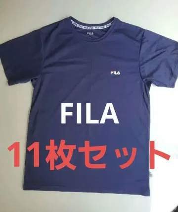 FILA 네이비 반팔 T셔츠 미사용 새상품 11장 세트