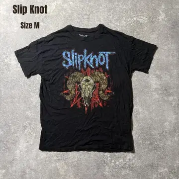 Slipknot 슬립낫 밴드 티셔츠 블랙 M 구제 의류