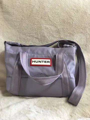 HUNTER 나일론 미니 탑 클립 토트백