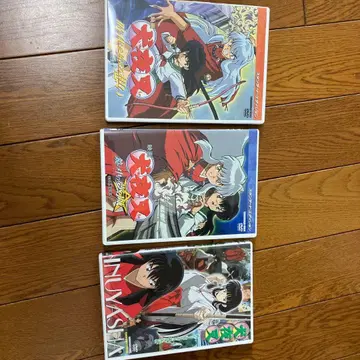 이누야샤 극장판 DVD 3개 세트