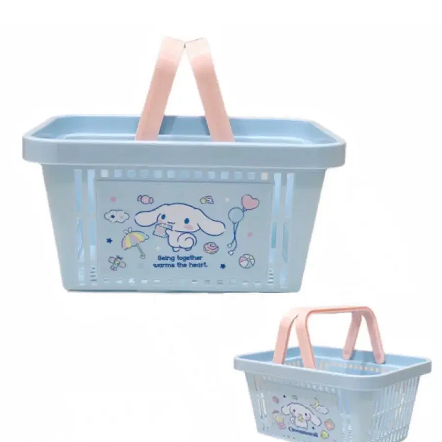 산리오 시나모롤 목욕 욕실 다용도 바구니