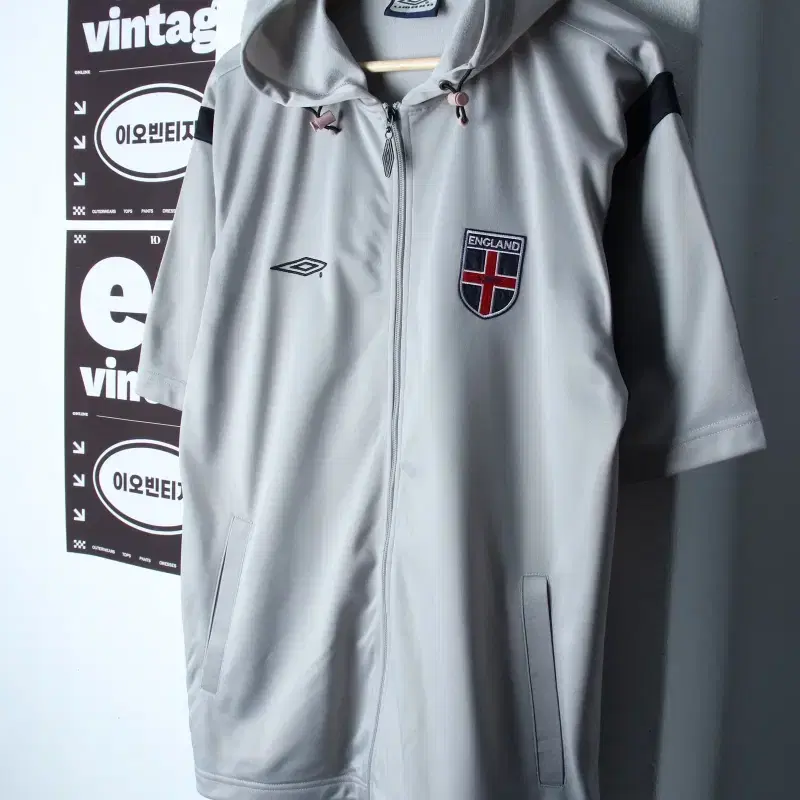 (XL-2XL) 엄브로 집업 바람막이 점퍼자켓 반소매 후드-H35206