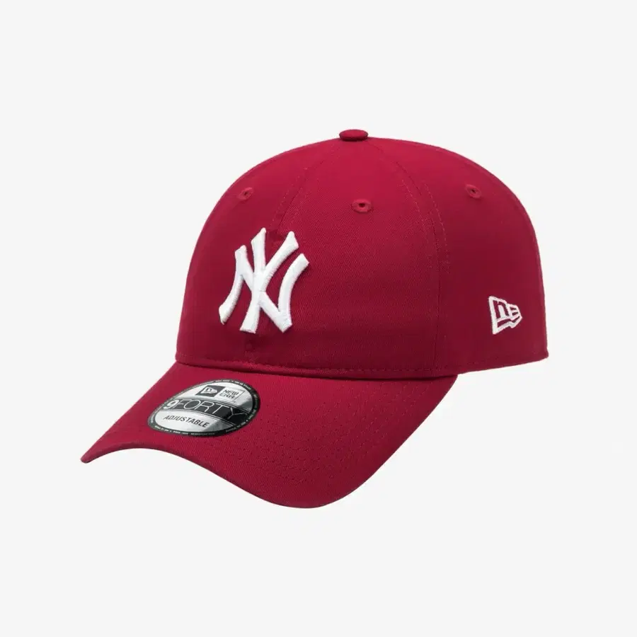 뉴에라 MLB 뉴욕 양키스 베이직 언스트럭쳐 볼캡 스칼렛 14561841