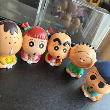 짱구는 못말려(크레용 신짱) 미니 피규어 5체 세트