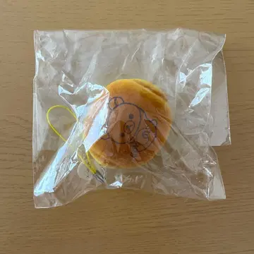 리락쿠마 말랑말랑 빵 마스코트 스트랩 버터롤 헤이세이 레트로