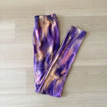 Healthknit 타이다이 패턴 레깅스 M 38~40