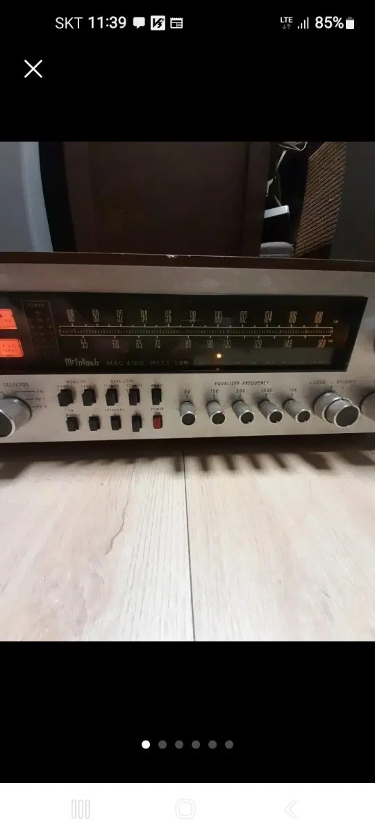 매킨토시MAC4100리시버앰프