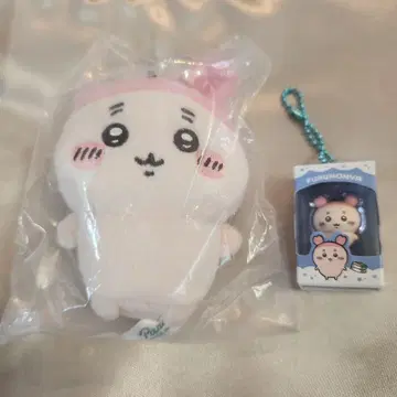 치이카와 헌책방 봉제 인형&초코 박스 볼체인 세트