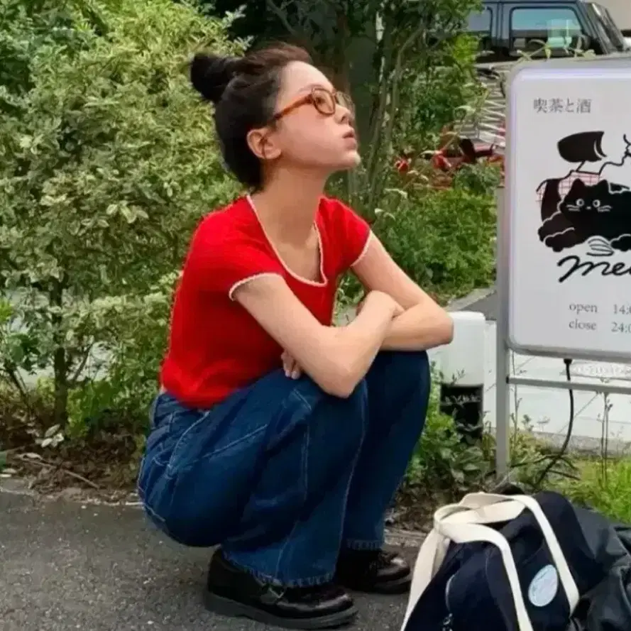 위드아웃썸머 소프트레이스 반팔티 그레이(펀칭)