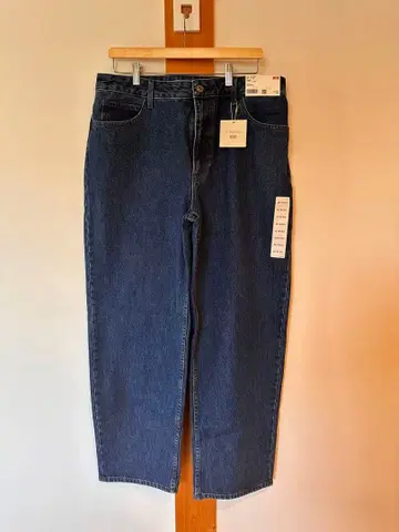 미사용 새상품 UNIQLO JWA 배기진 데님 사이즈 32