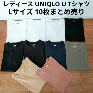 UNIQLO U 크루넥T (반팔) 10장 묶음 판매 스테디셀러 상품 무지 인기