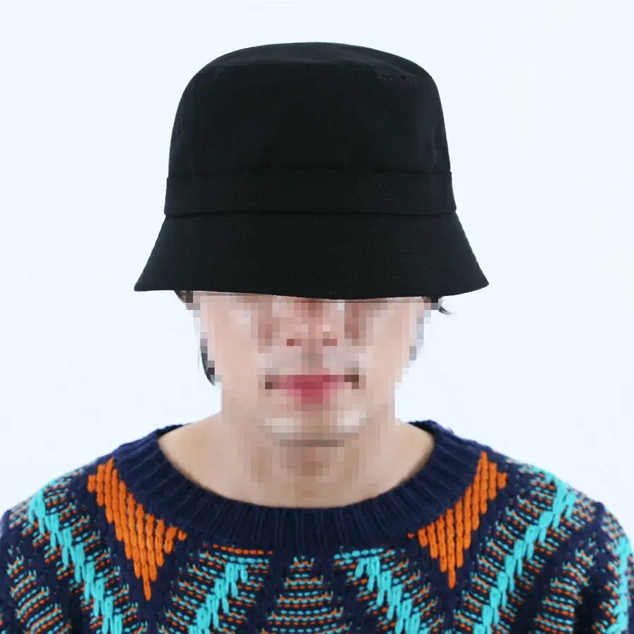 롤프 남성 남자 숏창 벙거지 버킷햇 블랙 검정 짧은 패션 모자