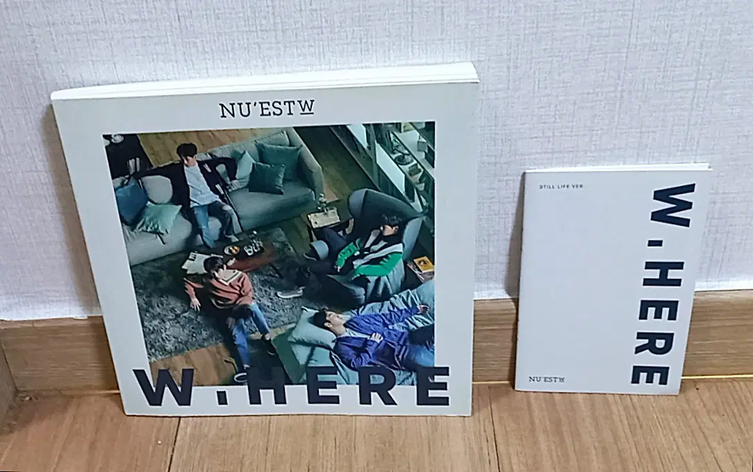 뉴이스트 W W.HERE 포토북 CD 앨범