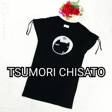 [레어] 츠모리치사토 캣 튜닉 TSUMORI CHISATO 블랙