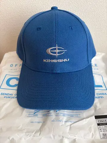 kingGnu C+ EMBLEM CAP [블루]