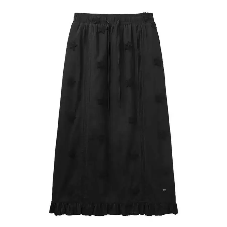 렌세 star frill long skirt 스타 프릴 롱 스커트