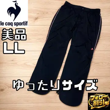 [팔로우 할인] 르꼬끄 골프 레인 팬츠 LL 새상품급 블랙 남성용
