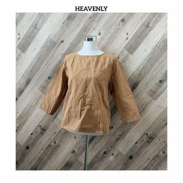 면마 혼방 HEAVENLY 헤븐리 일본제 반팔 풀오버 티셔츠