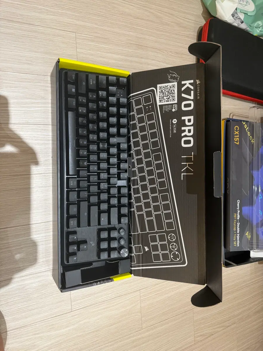 커세어 K70 PRO TKL 래피드 트리거 게이밍 키보드