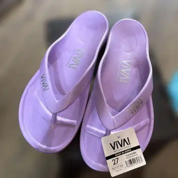 VIVA! ISLAND SANDALS 라벤더 27cm 일본제