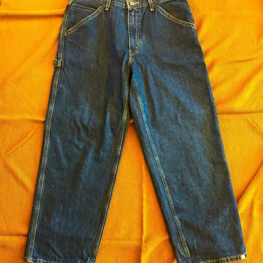 Levi's Silvertab Baggy Carpenter Jeans Dark Indigo