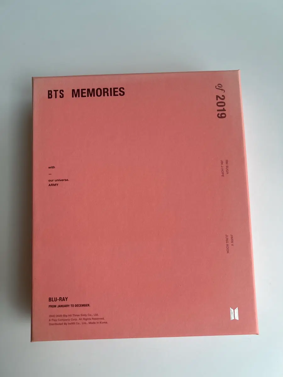 방탄소년단 2019 메모리즈 블루레이 blu-ray(정국)