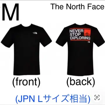 [유로권 한정판] The North Face 티셔츠 블랙 M사이즈