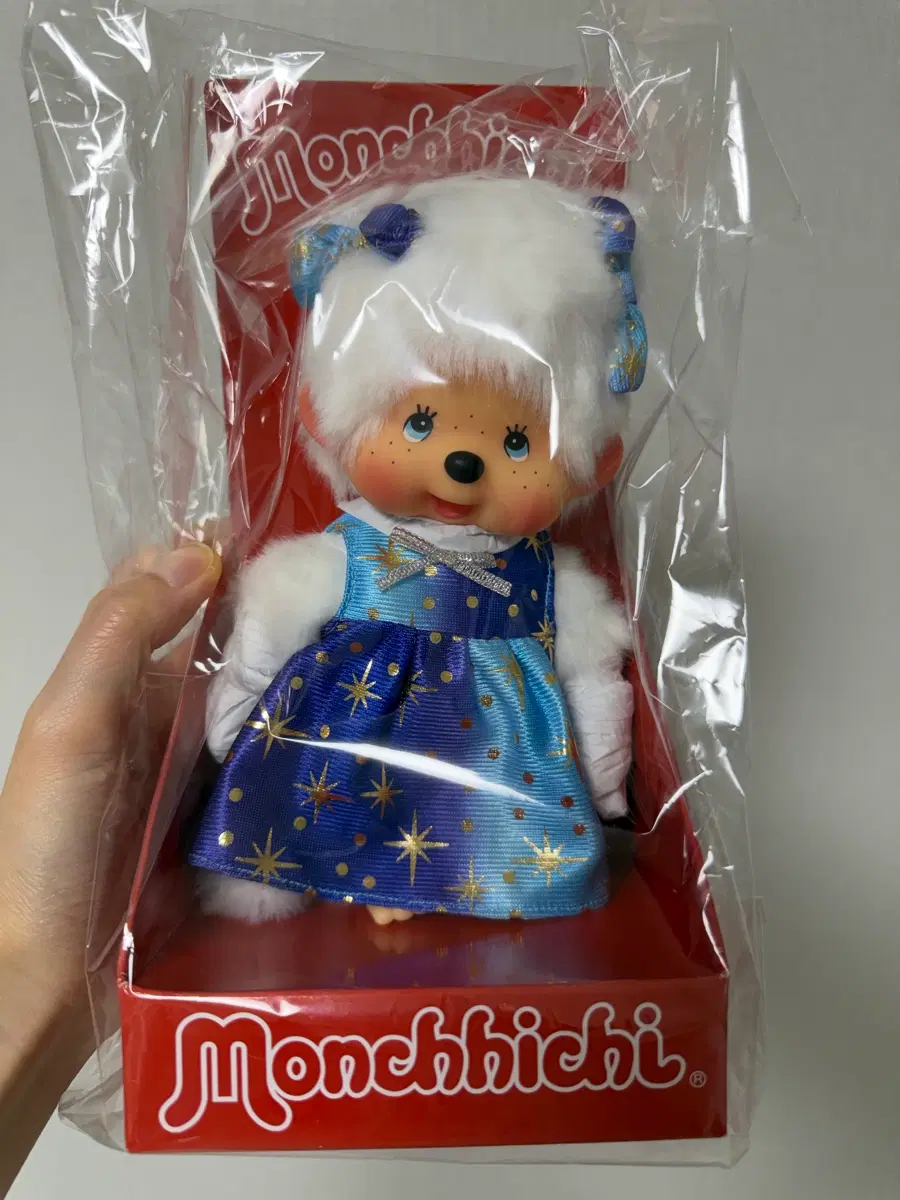 몬치치 별무늬 원피스 인형
