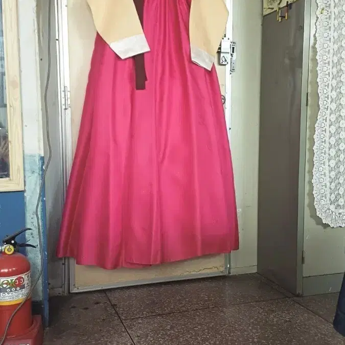 여성한복본경55싸이즈치마총길이130센치