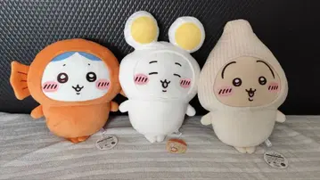 치이카와 (먼작귀) 카레 친구들 BIG 봉제 인형 하치와레 토끼 삶은 계란