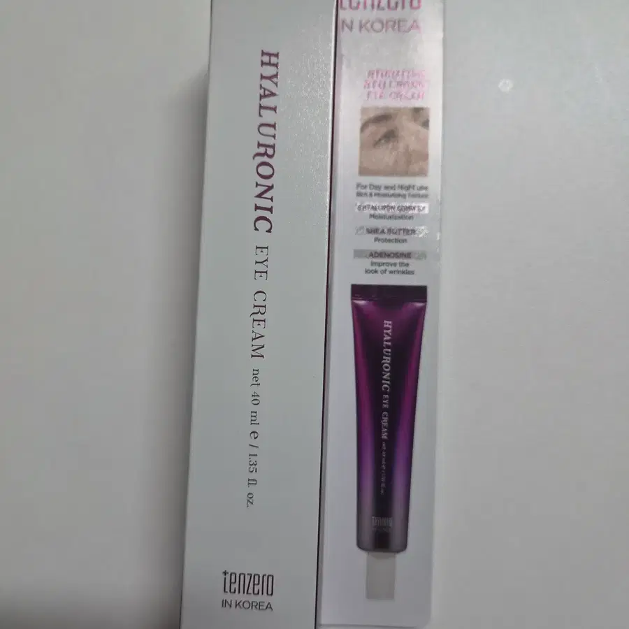텐제로 히알루로닉 아이크림 40ml 새상품 보습 눈가케어