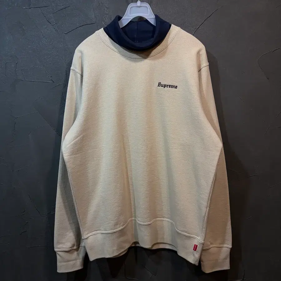 [M] 슈프림 SUPREME 레이어 크루넥 스웻 셔츠