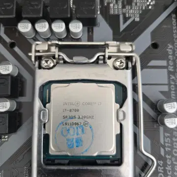 인텔 코어 i7-8700 CPU +B360M | CPU/메인보드 | 번개장터 중고거래