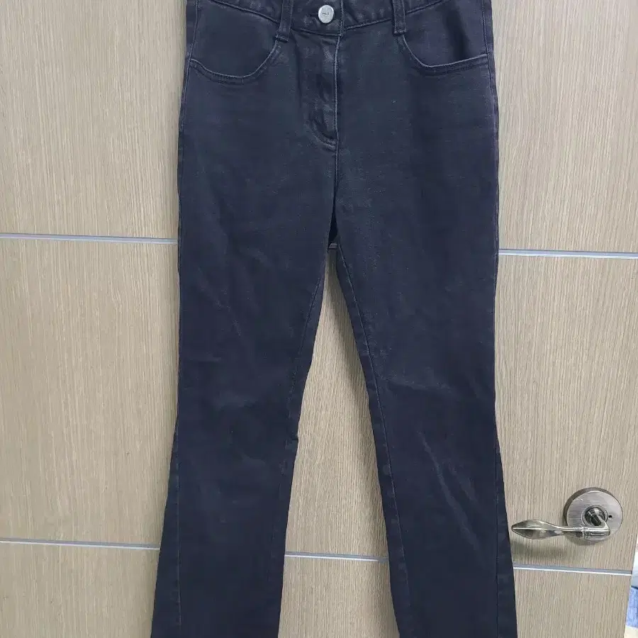 오즈세컨 블랙 데님 팬츠 61 xs