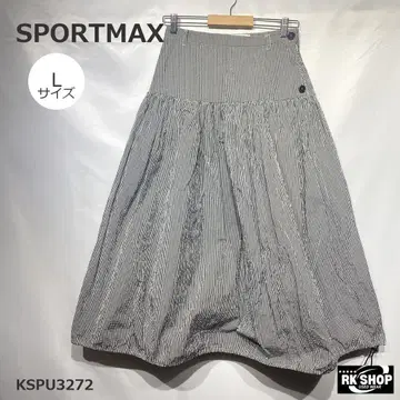 SPORTMAX 스포츠 맥스 벌룬 스커트 체크 이탈리아제 40