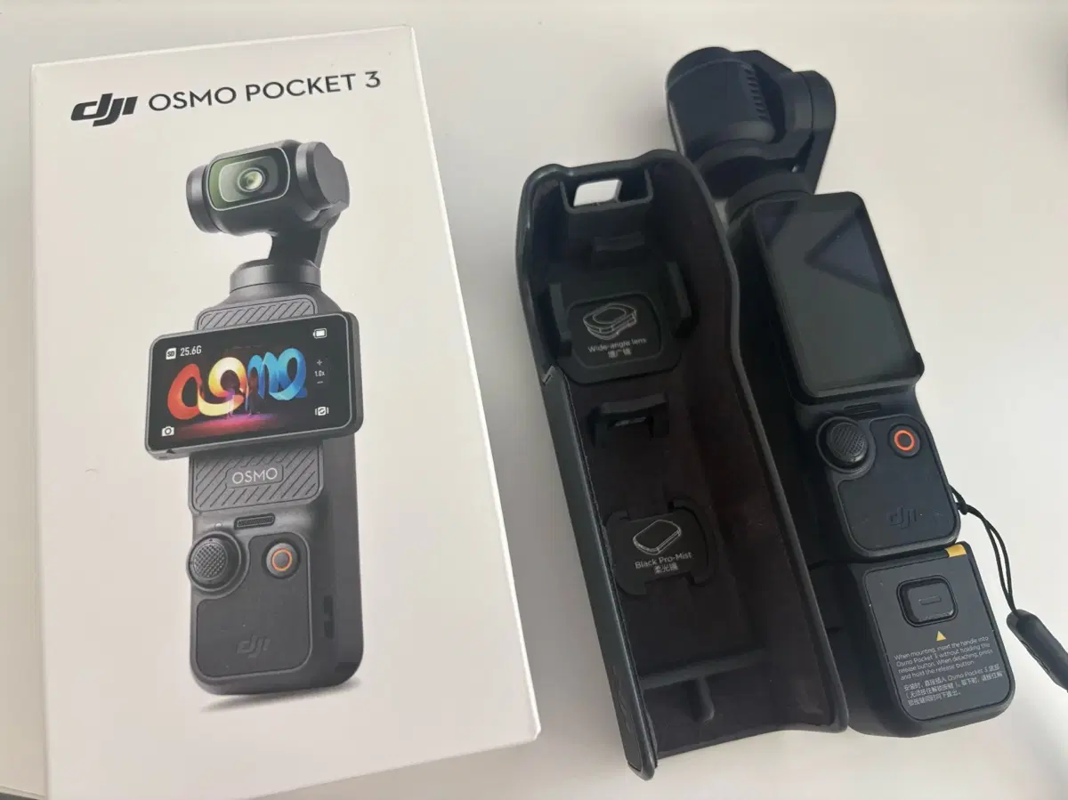 DJI 오즈모 포켓 3 팝니다! + 128GB SD