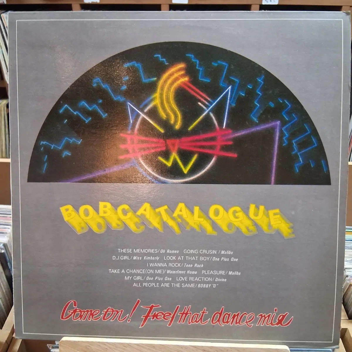 히트 팝 옵니버스 BOBCATALOGUE 앨범 LP