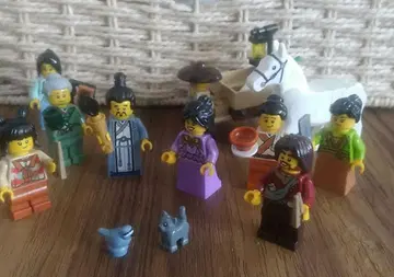 레고(LEGO) 동양 페스티벌 춘절 옛날 여관 미니 피규어